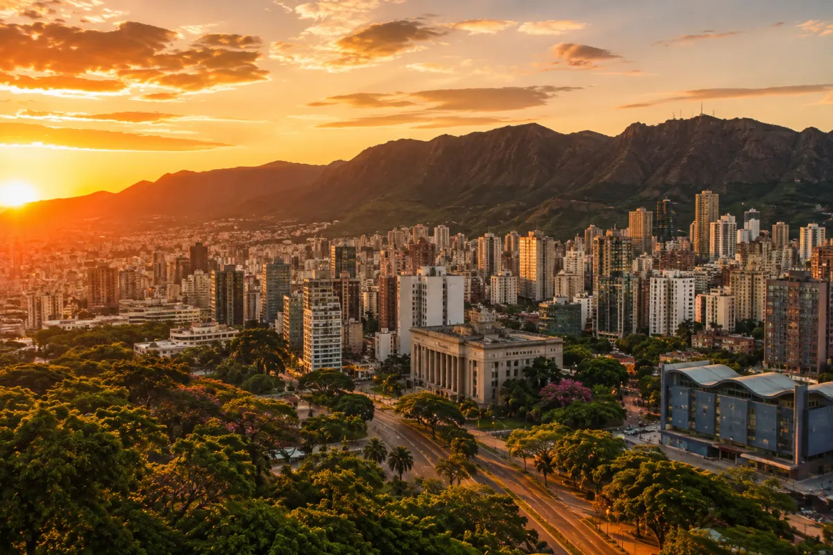 Vista de Belo Horizonte, cidade da turma do curso Restaura Posteriores
