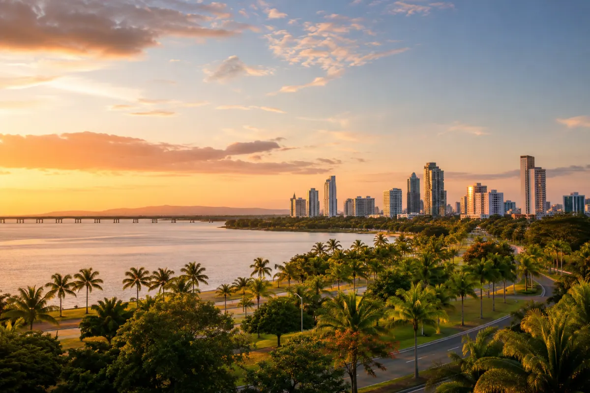 Vista de Palmas, cidade da turma do curso Restaura Posteriores